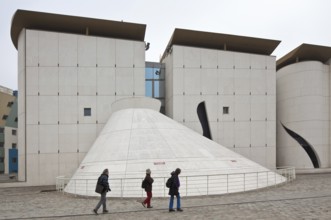 Paris, Cite de la musique, architect Christian de Portzamparc opened in 1995