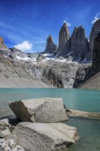 View from the Mirador de las Torres, Torres del Paine National Park, Patagonia, Chile, South