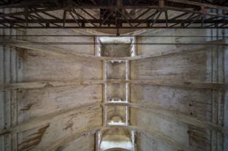 Krefeld, old wastewater treatment plant, old sewage treatment plant, interior, built in 1910 by