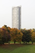 Rheinauenpark, Posttower, built 2000-2002 by Murphy/Jahn