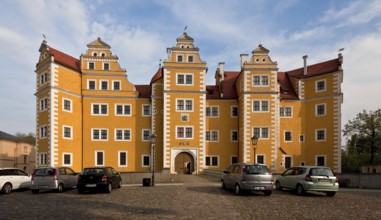 Annaburg, residence and hunting lodge, later widow's seat 1572-78 by Christoph Tendler Three-winged