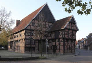 Drensteinfurt, popularly known as the Old Post Office, as the half-timbered town house was used as