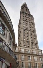 View from south-west, designed by Auguste Perret in 1942, built 1950-52, interior work completed by