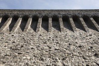 Dam wall, built between 1908 and 1913