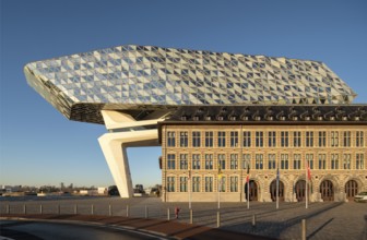 Antwerp, Port House or Havenhuis, completed in 2016, design: Zaha Hadid