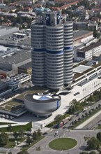 BMW site, BMW high-rise, BMW Tower by Karl Schwanzer 1972