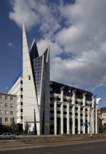 Wroclaw Breslau, office and car park of NORDEA-Bank