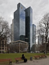 Frankfurt M Bank Tower GALLILEO built 2000-03 by Novotny Mähner Associates 136 m high today's main