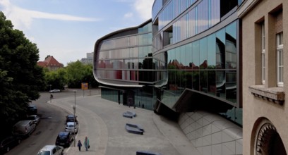 Extension 2011 seen from a window of the foundation building by Gabriele Glöckler