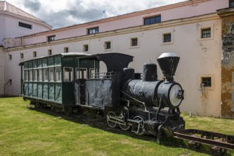 Locomotive of the prison train, Presidio Museum, Ushuaia, Argentina, South America