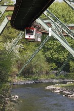 Suspension railway from Wuppertal-Oberbarmen to Wuppertal-Vohwinkel