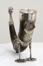 Cornelius Chapel, reliquary in the shape of a drinking horn, St., Saint, Saint