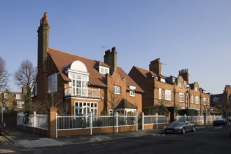 The world's first garden city, built from 1875 by Edward William Godwin and from 1877 by Richard