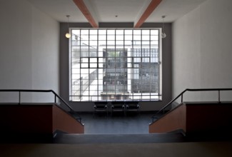 Bauhaus in Dessau, staircase