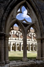 View of the church from the southern cloister, St., Sankt, Saint