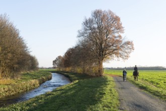 Erftstadt, Erft between Liblar and Bliesheim