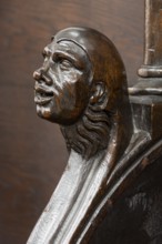 Choir stalls from the 13th century, St., Sankt, Saint