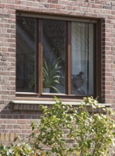 Former Steinert House, built in 1929 by Hans Poelzig, windows on west side with original colour