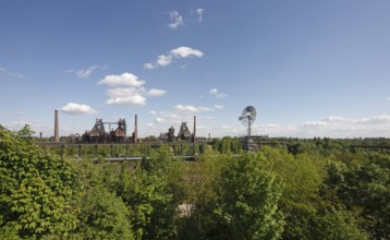 Former Thyssen AG steelworks, blast furnaces