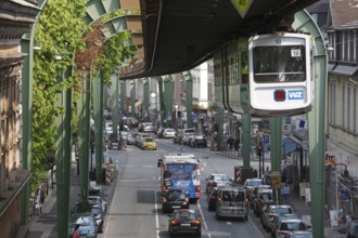 Suspension railway from Wuppertal-Oberbarmen to Wuppertal-Vohwinkel