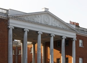 Built in 1761 by Robert Adam, east side with portico