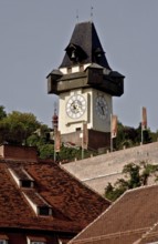 Clock tower, view from the main square