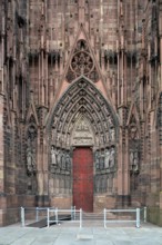 Strasbourg Cathedral, Cathédrale Notre-Dame de Strasbourg, west façade, south portal