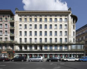 Vienna, Linke Wienzeile No. 38, residential building by Otto Wagner 1898-1899