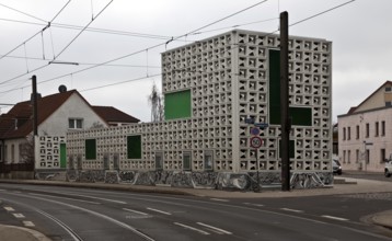 Open-air library LESEZEICHEN from the north-east, project of the International Building Exhibition