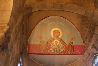 Mural in the Greek Orthodox Church in Künzelsau, Greek, Orthodox, Religion, Faith, Germany, Europe