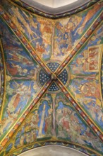 Vault frescoes of the northern side chapel, St., Saint, Saint