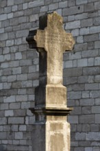 Aachen Kornelimünster, wayside cross at Steinkaulplatz