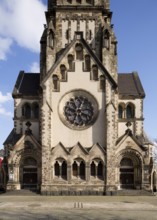 Built in 1902/1904 by Prof. Eduard Arnold, west façade, St., Sankt, Saint