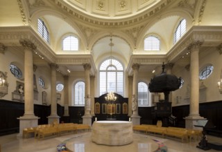 London, St Stephen Walbrook, built 1672-1679 by Christopher Wren