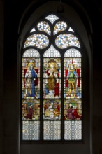 Window in the north aisle, Ursula window, St., Saint, Saint