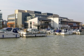 University of Lincoln, Brayford Campus, Brayford Pool, city of Lincoln, Lincolnshire, England, UK