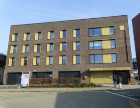 Cygnet Wharf building, University of Lincoln, Brayford Campus, Lincoln, Lincolnshire, England, UK