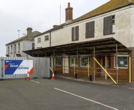 ABP Putting the Great Back into Grimsby redevelopment project, Grimsby docks, north east