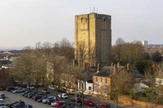 Westgate Water Tower, Lincoln Water Tower 1911, city of Lincoln, Lincolnshire, England, UK Baroque