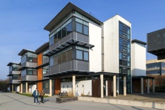 Janet Lane-Claypon building. Brayford campus, University of Lincoln, Lincoln, Lincolnshire,