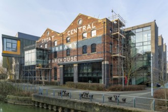 Great Central LibraryWarehouse, University of Lincoln, city of Lincoln, Lincolnshire, England, UK