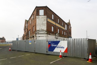 ABP Putting the Great Back into Grimsby redevelopment project, Grimsby docks, north east