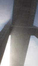 Frankr Pont de Normandie, cable-stayed bridge over the Seine estuary built 1988-94 main span 856m