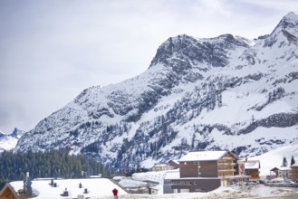 Ski resort in the Bregenzerwald, Vorarlberg, Austria, Europe