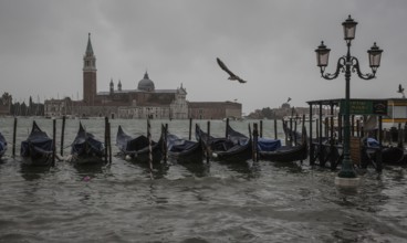 Italy Venice Church of San Giorgio Maggiore -127 seen from the Molo at the Doge's Palace at high