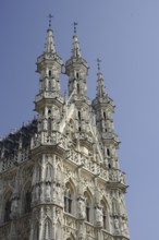 Leuven, Leuven, town hall, built between 1439 and 1468 by Sulpitius van Vorst and Matheus de Layens