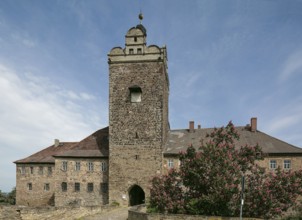 Allstedt b Sangerhausen Castle outer bailey 5581 Gate tower built around 1340 with Renaissance