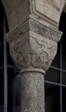 Goslar Remains of the cathedral demolished around 1820 Centre column of the north vestibule 74950