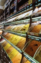 Oriental spice trade in Noailles, Marseille, France, Europe