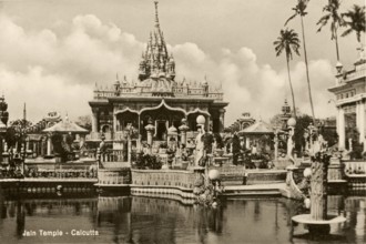 Postcard of Jain temple, Calcutta Kolkata, West Bengal, India, Asia